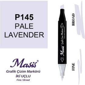 Masis Twin 145 Pale Lavender Çift Uçlu Marker Kalemi