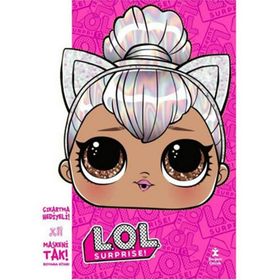 Maskeni Tak - Lol Surprise! Boyama Kitabı - Doğan Çocuk