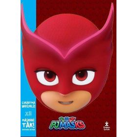 Maskeni Tak - Pjmasks Baykuş Kız - Boyama Kitabı - Doğan Çocuk