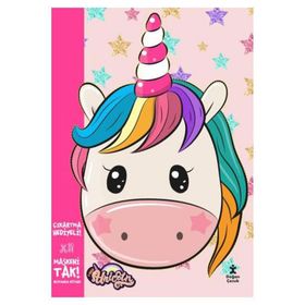 Maskeni Tak - Unicorn Boyama Kitabı - Doğan Çocuk