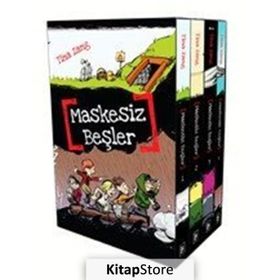 Maskesiz Beşler Serisi - 4 Kitap - Tina Zang