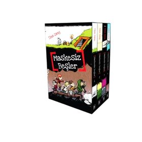 Maskesiz Beşler Serisi - 4 Kitap - Tina Zang