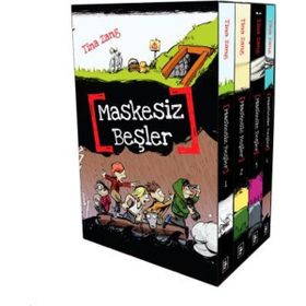 Maskesiz Beşler Serisi - 4 Kitap - Tina Zang