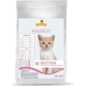 Maskot 10 kg Kitten Tavuklu Yavru Kuru Kedi Maması