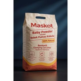 Maskot Bebek Pudrası Kokulu 20 lt Kedi Kumu