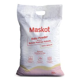Maskot Bebek Pudrası Kokulu 20 lt Kedi Kumu