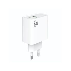 Masq 20W Dual Port Type-C+USB-A Adaptörü