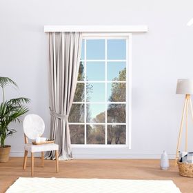 Massarelli Açık Gri 1-2.5 Orta Sık Pile 100x260 cm Fon Perde