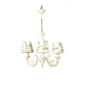 Massarelli Aline Krem Sarı 3 Kollu Avize