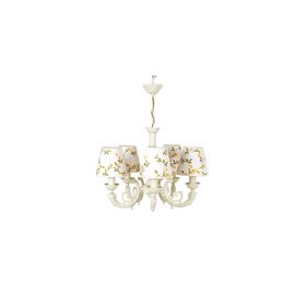 Massarelli Aline Krem Sarı 5 Kollu Avize