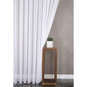 Massarelli Beyaz 1-2.5 Orta Sık Pile 100x260 cm Fon Perde