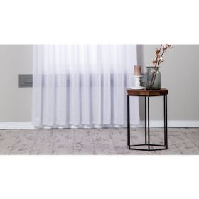 Massarelli Beyaz 1-2.5 Orta Sık Pile 100x260 cm Fon Perde