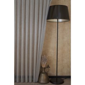 Massarelli Füme 1-3 Sık Pile Etamin Şantuklu Tül Perde