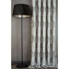 Massarelli Gri Pilesiz Fon Perde