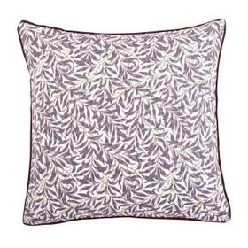 Massarelli Kahve Artur C Desenli Kare Kırlent Kılıfı