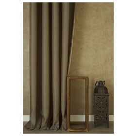 Massarelli Kahverengi 1-3 Sık Pile 60x260 cm Fon Perde