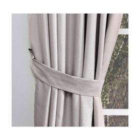 Massarelli Keten Açık Gri 1-2.5 Orta Sık Pile 100x260 cm Fon Perde