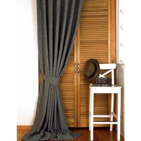 Massarelli Keten Açık Gri 1-2.5 Orta Sık Pile 150x260 cm Fon Perde