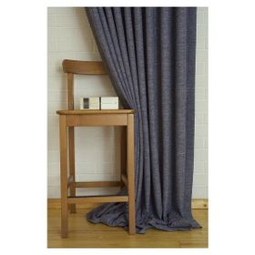 Massarelli Keten Lacivert 1-3 Sık Pile 60x260 cm Fon Perde