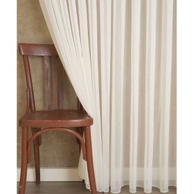Massarelli Krem 1-2 Seyrek Pile Bolero Tül Perde