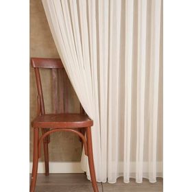 Massarelli Krem 1-2 Seyrek Pile Bolero Tül Perde