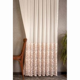 Massarelli Pudra 1-2.5 Orta Sık Pile 150x260 cm Fon Perde