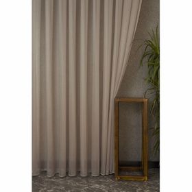Massarelli Pudra 1-3 Sık Pile 150x260 cm Fon Perde