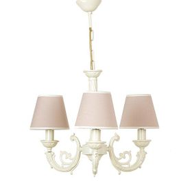 Massarelli Turia Krem Kül 3 Kollu Avize
