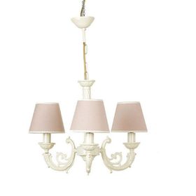 Massarelli Turia Krem Kül 3 Kollu Avize