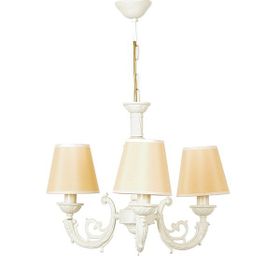 Massarelli Turia Sarı-Krem Abajur
