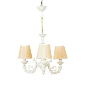 Massarelli Turia Sarı-Krem Salon Tipi Abajur