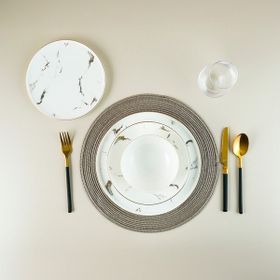Massimo Marble 24 Parça 6 Kişilik Yemek Takımı