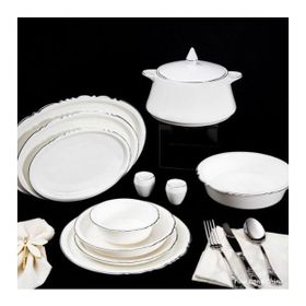 Massimo Rumi Platin 60 Parça Yemek Takımı