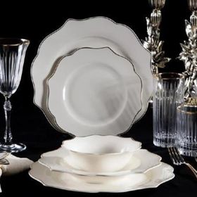 Massimo Verona Gold 24 Parça Yemek Takımı