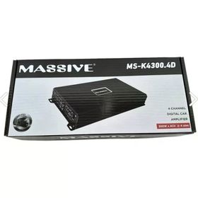 Massive MS-K4300.4D 300W X 4CH 4OHM 4 Kanal Digital Amplifikatör