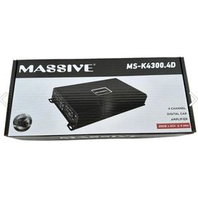 Massive MS-K4300.4D 300W X 4CH 4OHM 4 Kanal Digital Amplifikatör