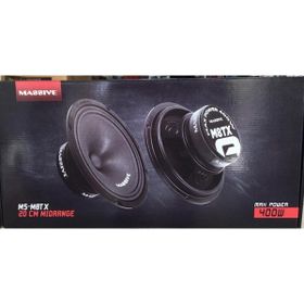 Massive MS-M8TX Midrange 20 cm 800 W Maximum Power 240 W Tms Çift Hoparlör