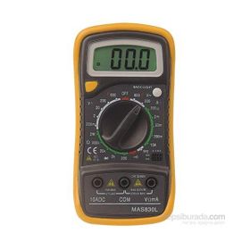 Mastech Sunwa Dijital Multimetre MAS 830L