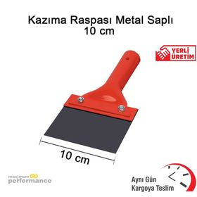 Master 10 cm Metal Saplı Kazıma Raspası