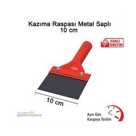 Master 10 cm Metal Saplı Kazıma Raspası