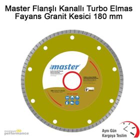 Master 180 mm Turbo Elmas Kesici