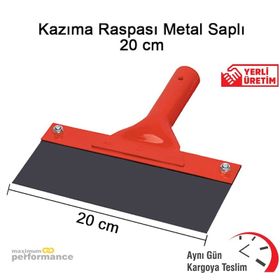 Master 20 cm Metal Saplı Kazıma Raspası