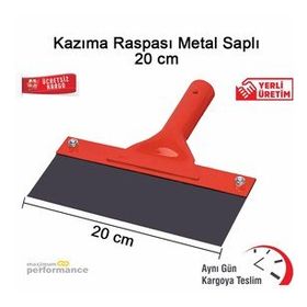Master 20 cm Metal Saplı Kazıma Raspası