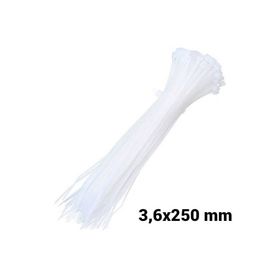 Master 3.6x250 mm Beyaz Kablo Bağı