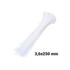 Master 3.6x250 mm Beyaz Kablo Bağı