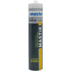 Master 450 gr Gri Akrilik Mastik