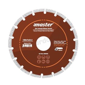 Master 505056 180 mm Çok Amaçlı Elmas Testere