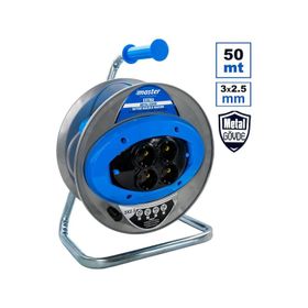 Master 505423 Extra Metal Gövde 3x2.5 mm 50 mt Kablolu Makara