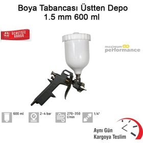 Master Boya Üstten Depo 1.5 mm 600 ml Tabancası