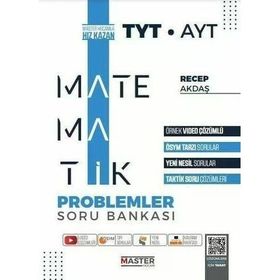 Master Hocam TYT Matematik Problemler Soru Bankası